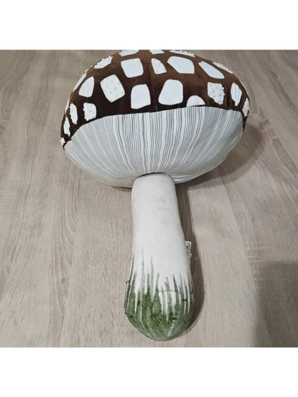 John Derian Mushroom Velvet Pillow 14